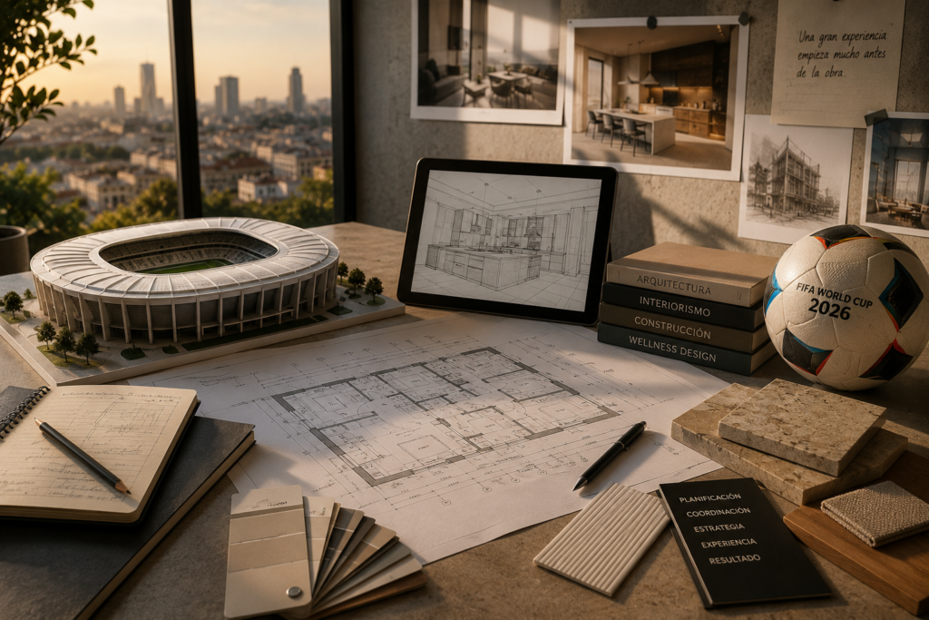 Espacio residencial contemporáneo diseñado a partir de una planificación integral de reforma